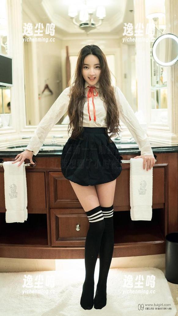 推女郎 - 原图更新——娜露的棉袜，这次让我想到了小时候！